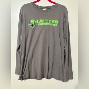 Injected Motorsports Gray Long Sleeve Tee